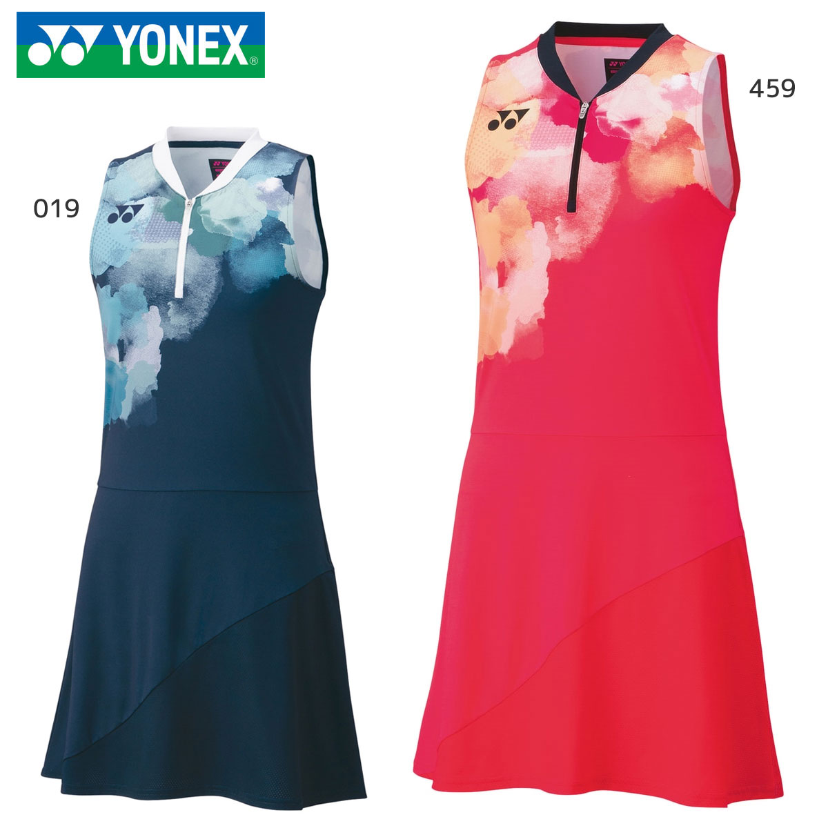 YONEX 20708Y ウィメンズワンピース バドミントンウェア(レディース) ヨネックス 2023FW【日本バドミントン協会審査合格品/メール便可】