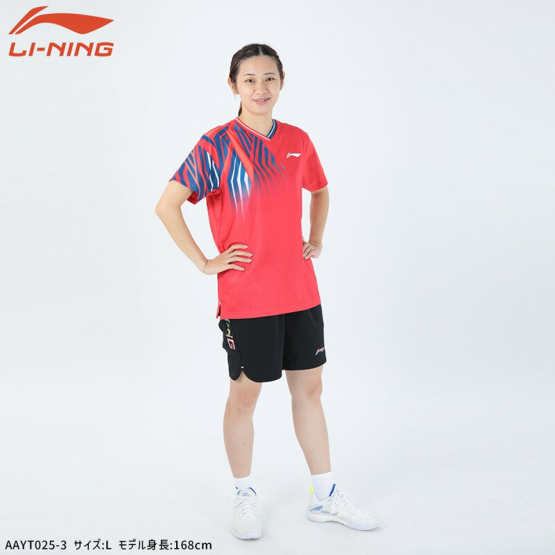 LI-NING AAYT025 ゲームウェア バドミントンウェア(ユニ/メンズ) リーニン【メール便可】 2