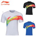 LI-NING AHSQ309 トレーニングTシャツ バドミントンウェア(ユニ/メンズ) リーニン【メール便可】