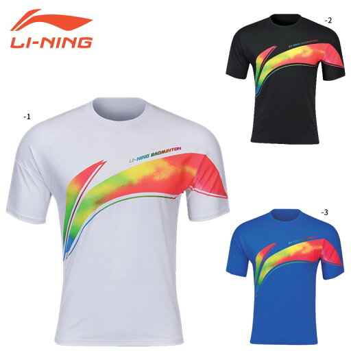 LI-NING AHSQ309 トレーニングTシャツ バドミントンウェア(ユニ/メンズ) リーニン【メール便可】 LI-NING AHSQ309 トレーニングTシャツ バドミントンウェア(ユニ/メンズ) リーニン【メール便可】