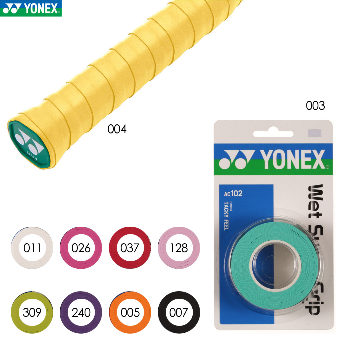 YONEX AC102 åȥѡå (3) åץơ Хɥߥȥ󡦥ƥ˥ ͥå 2024SSڥ᡼زġ