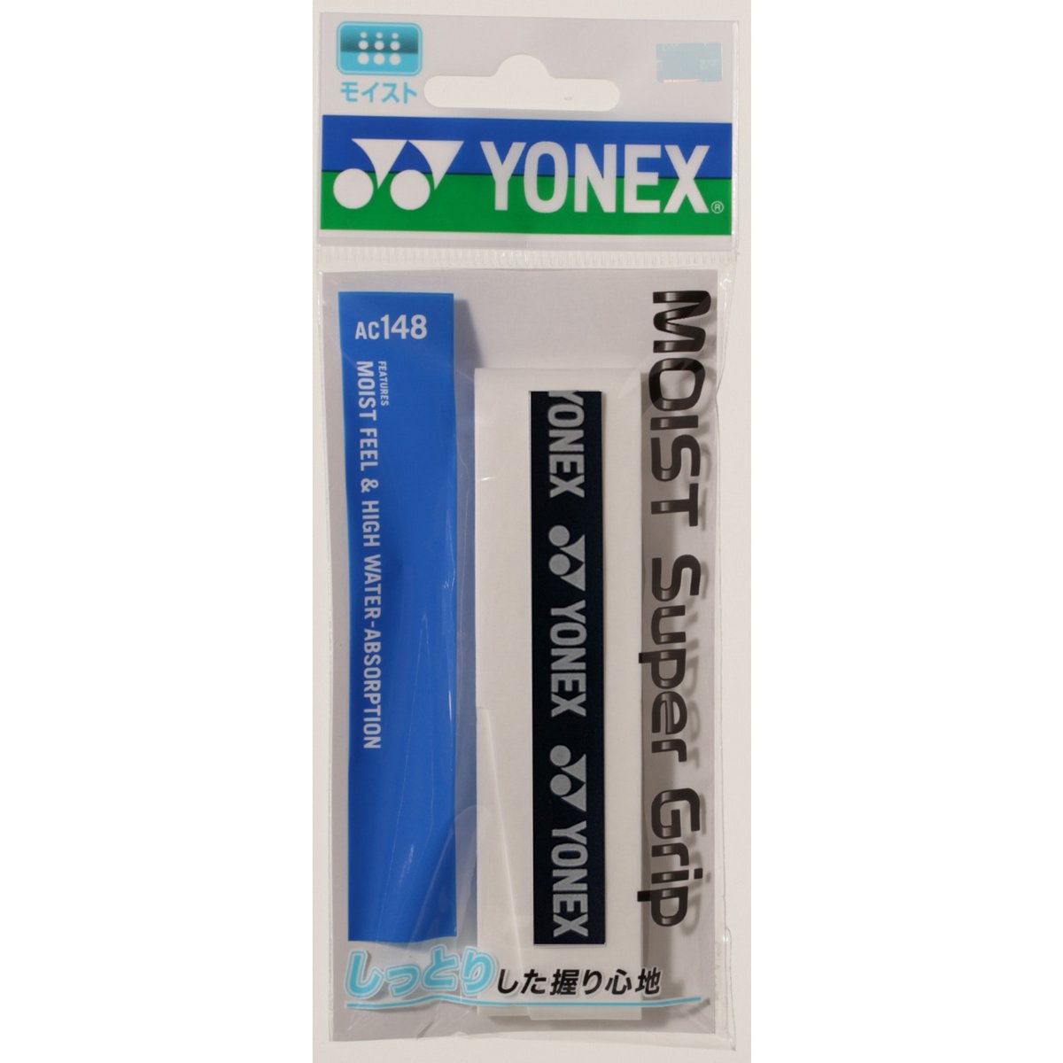 YONEX AC148 モイストスーパーグリップ(1本入) グリップテープ バドミントン・テニ...