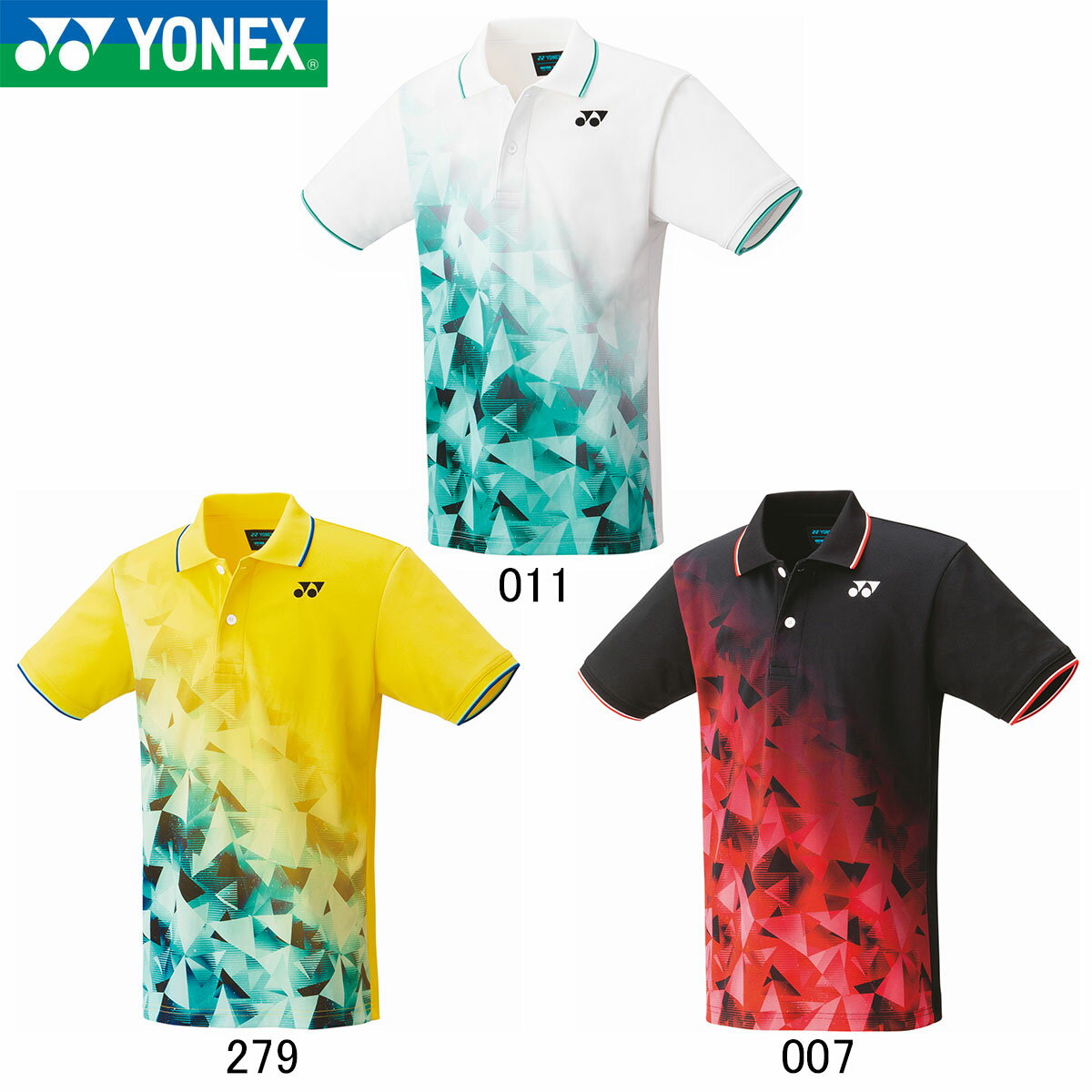 YONEX 10601J ジュニアゲームシャツ ウェア(ジュニア) アパレル バドミントン・テニス ヨネックス 2024SS【日本バドミントン協会審査合格品/メール便可】