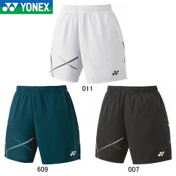 YONEX 15171 メンズニットハーフパンツ ウェア(メンズ) アパレル バドミントン・テニス ヨネックス 2024SS【日本バドミントン協会審査合格品/メール便可】