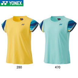 YONEX 20754 ウィメンズゲームシャツ ウェア(レディース) アパレル バドミントン・テニス ヨネックス 2024SS【日本バドミントン協会審査合格品/メール便可】
