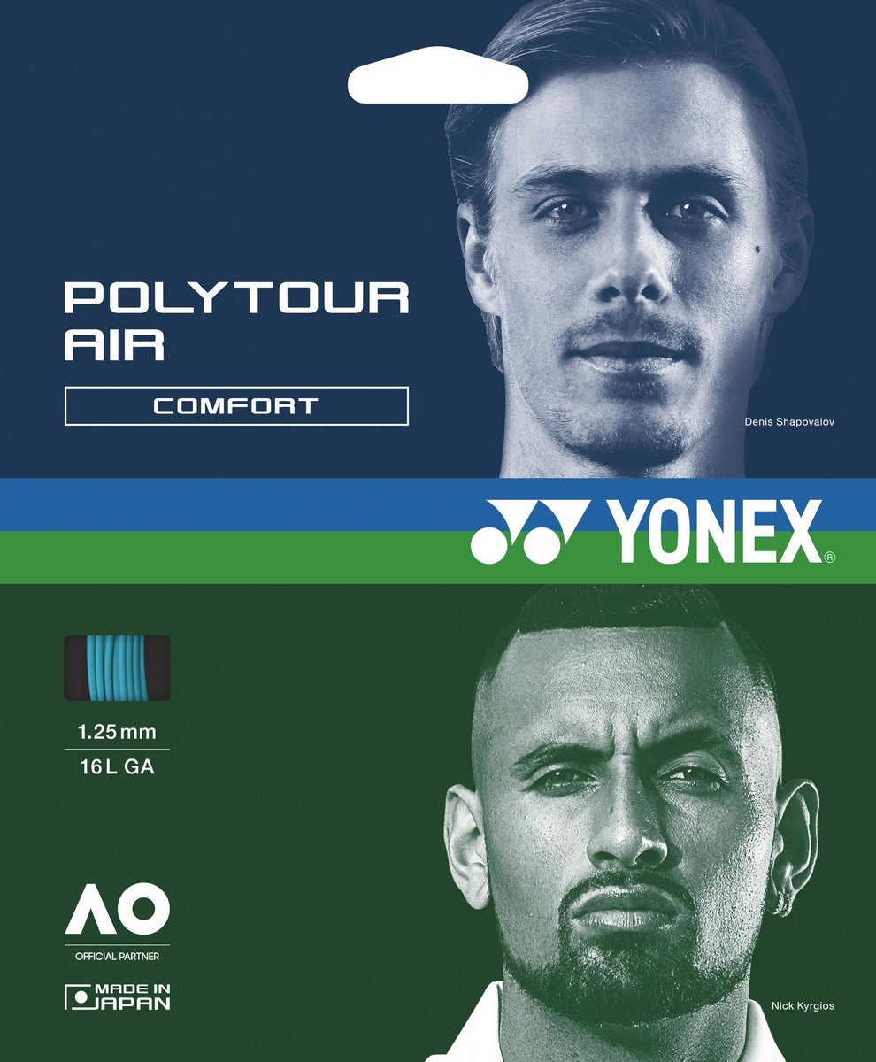 YONEX PTGA125 �ݥ�ĥ�������125(ñĥ) POLYTOUR AIR ���ȥ��(���å�) �ƥ˥� ��ͥå��� 2024SS�ڥ᡼���زġ�