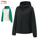 LI-NING AFDU356 ウインドブレーカー 撥水 ウォームアップジャケット トレーニング ランニングウェア(レディース) リーニン