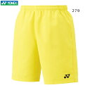 YONEX 15150 ユニハーフパンツ ウェア(ユニ・メンズ) バドミントン・テニス ヨネックス 2025SS【日本バドミントン協会審査合格品/メール便可】