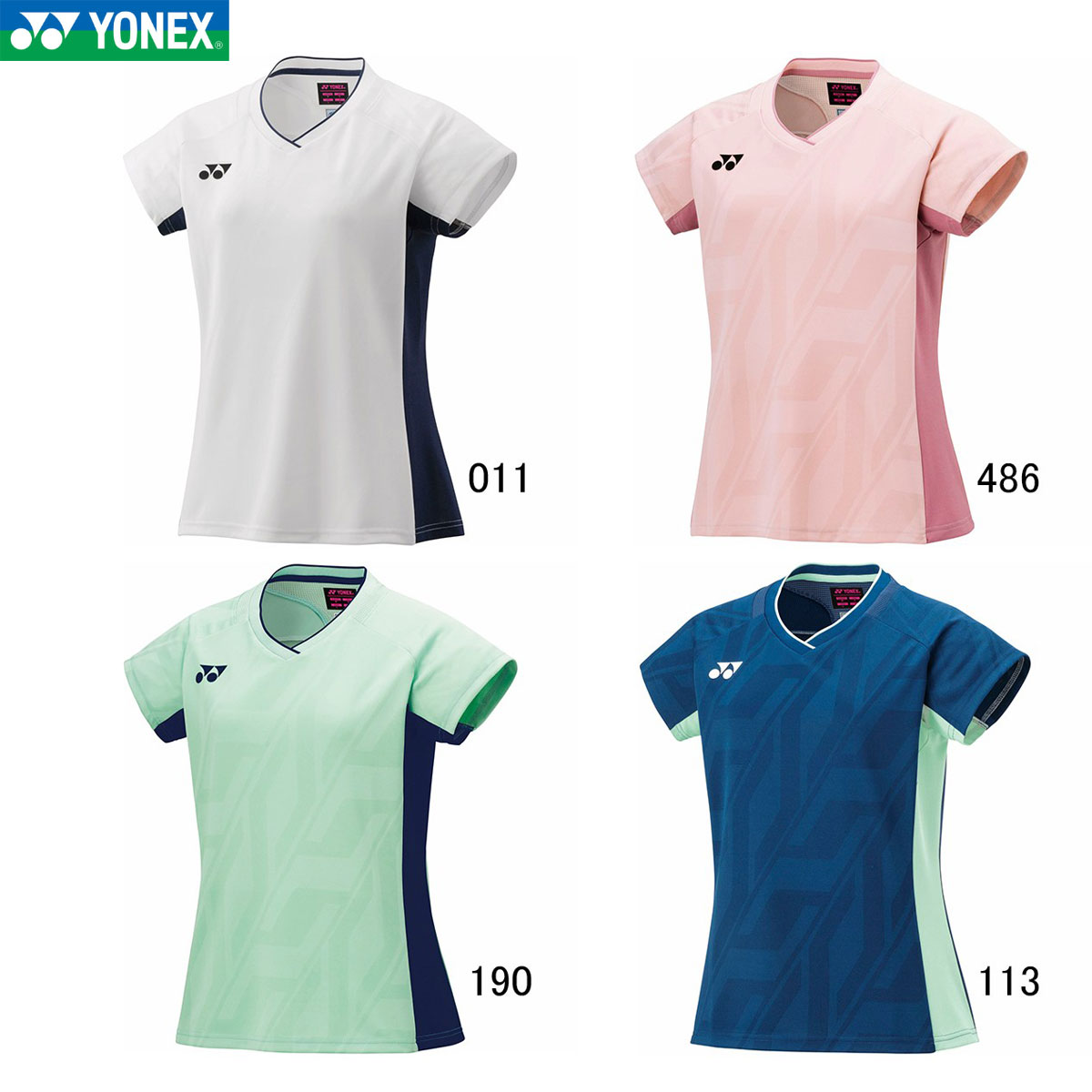 ●日本バドミントン協会審査合格品　●ベリークール　●UVカット　●PRECISION MOVE　●吸汗速乾　●制電●素材：身頃：ポリエステル93%、合成繊維（ホ゜リスチレン)7%、切替部：ポリエステル87%、合成繊維（ホ゜リスチレン)13%...