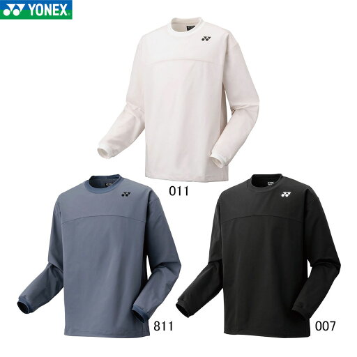 YONEX 30105 ユニトレーナー ウェア(ユニ・メンズ) バドミントン・テニス ヨネックス 2025SS YONEX 30105 ユニトレーナー ウェア(ユニ・メンズ) バドミントン・テニス ヨネックス 2025SS
