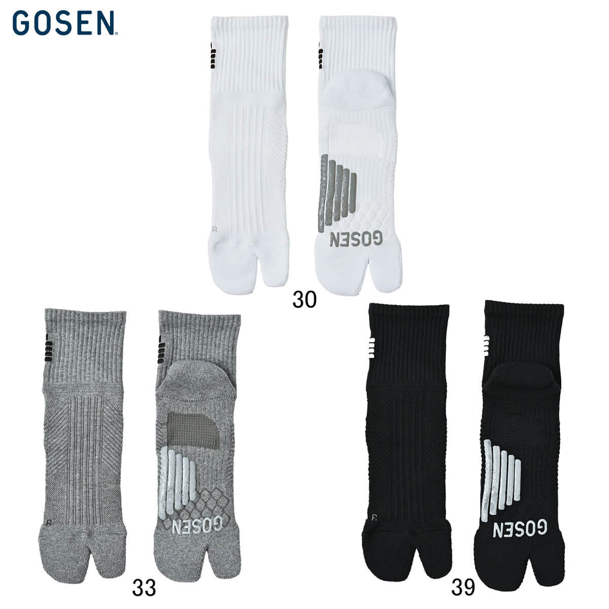 GOSEN F2503 高機能ソックス 22-25cm(レディース) バドミントン・テニス ゴーセン 2025SS【メール便可】