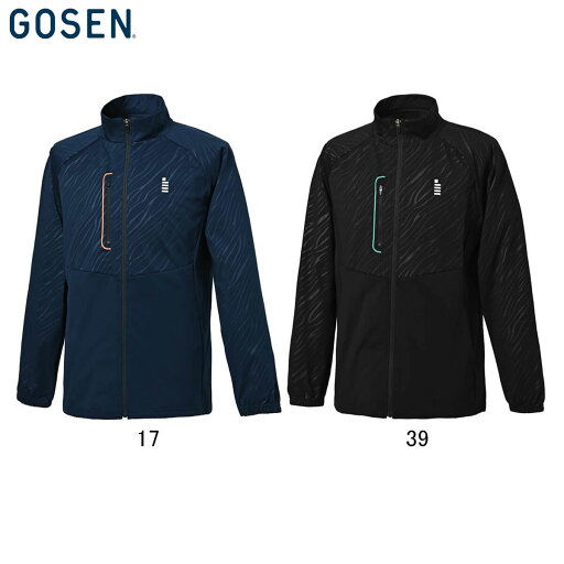 GOSEN Y2500 ウィンドジャケット(メンズ・ユニ) アパレル ウェア バドミントン・テニス ゴーセン 2025SS GOSEN Y2500 ウィンドジャケット(メンズ・ユニ) アパレル ウェア バドミントン・テニス ゴーセン 2025SS