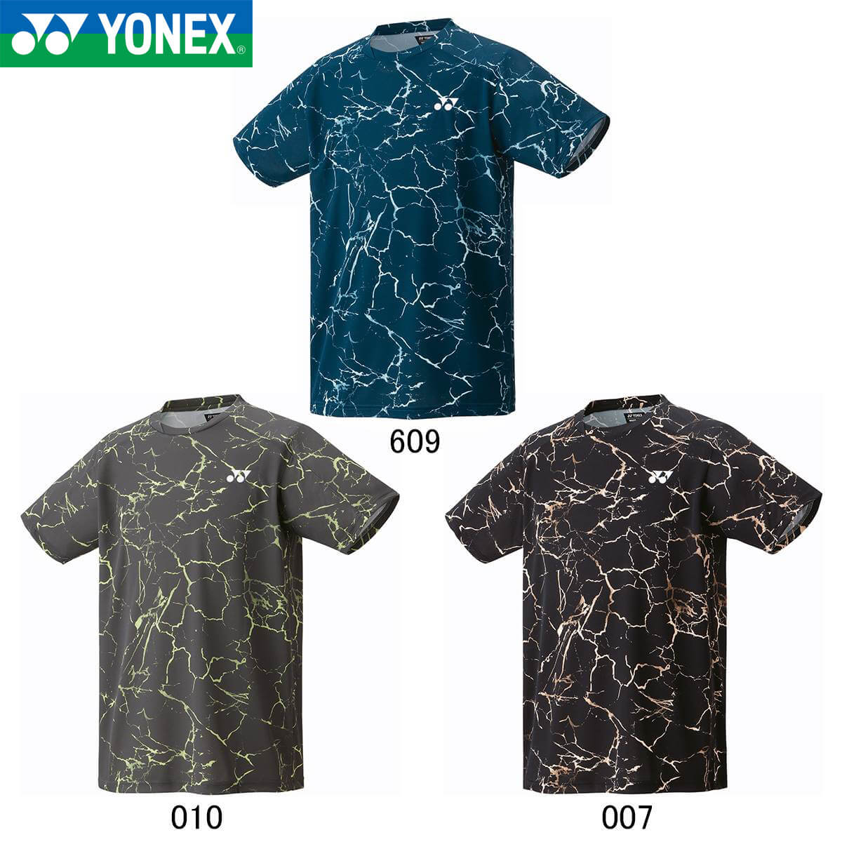 YONEX 10675 ユニゲームシャツ(フィットスタイル) ウェア(ユニ/メンズ) バドミントン・テニス ヨネック..