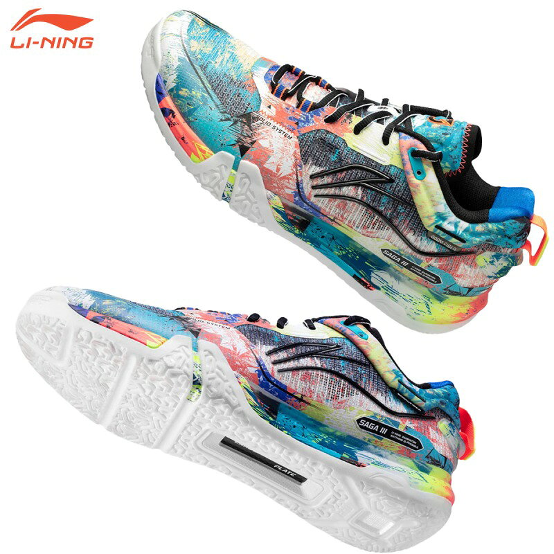 LI-NING AYAV001-6 SAGA 3 PRO バドミントンシューズ(ユニ/メンズ) リーニン【日本...