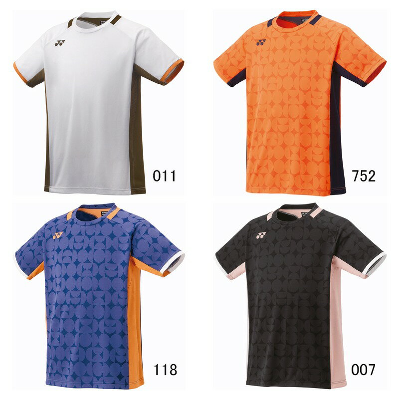 YONEX 10638 メンズゲームシャツ ウェア(メンズ) テニス・バドミントン ヨネックス【メール便可/日本バドミントン協会審査合格品】