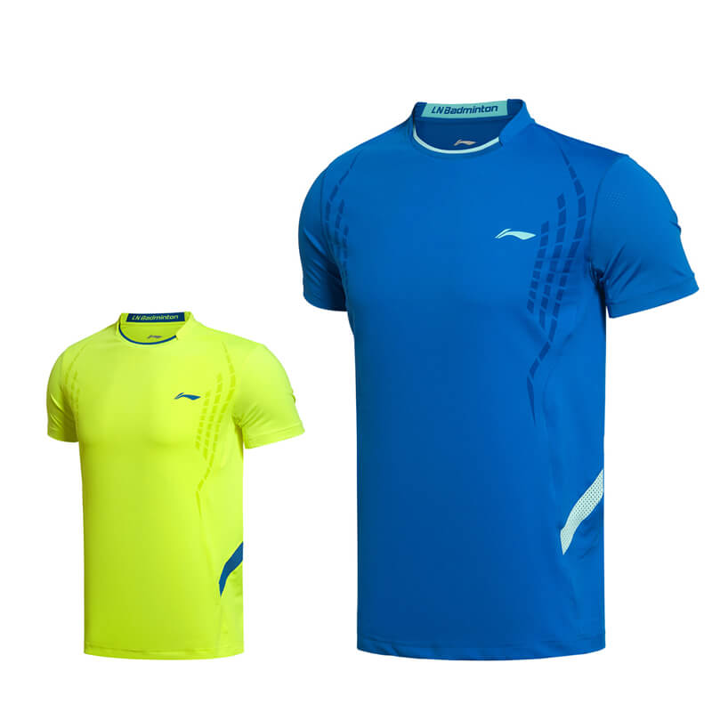【大特価40%OFF】LI-NING ATSK053 ゲームシャツ(ユニ/メンズ) バドミントンウェア リーニン【メール便可】