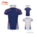 LI-NING AAYN016 ゲームシャツ(レディース) バドミントンウェア リーニン【メール便可/日本バドミントン協会審査合格品】