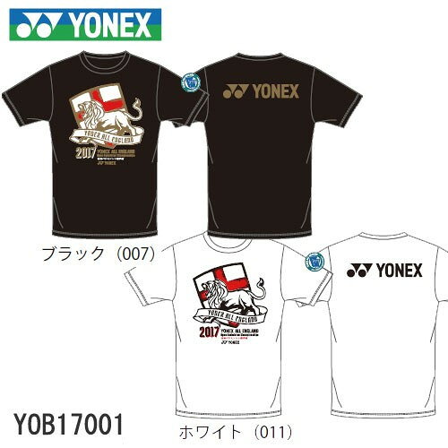 ラケットプロショップ SUNFASTのYONEX YOB17001 全英オープン2017年記念Tシャツ ユニ ドライ Tシャツ ヨネックス【メール便可/限定品】｜アングル2