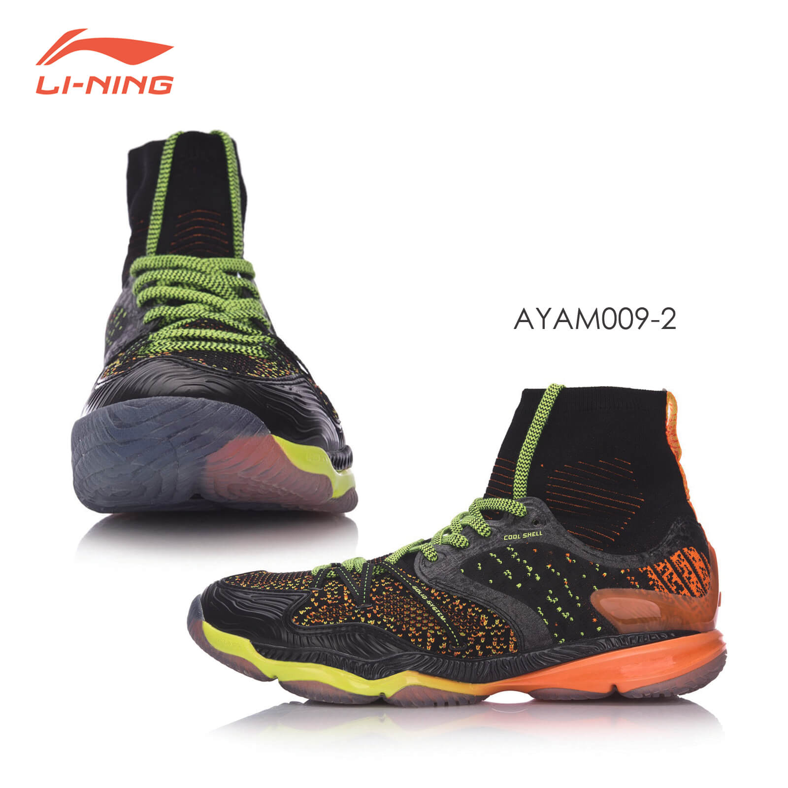 LI-NING AYAM009 ���η��Хɥߥ�ȥ󥷥塼��(���/���) 24-28.5cm �꡼�˥�����ܥХɥߥ�ȥ󶨲񿳺�����ʡ�