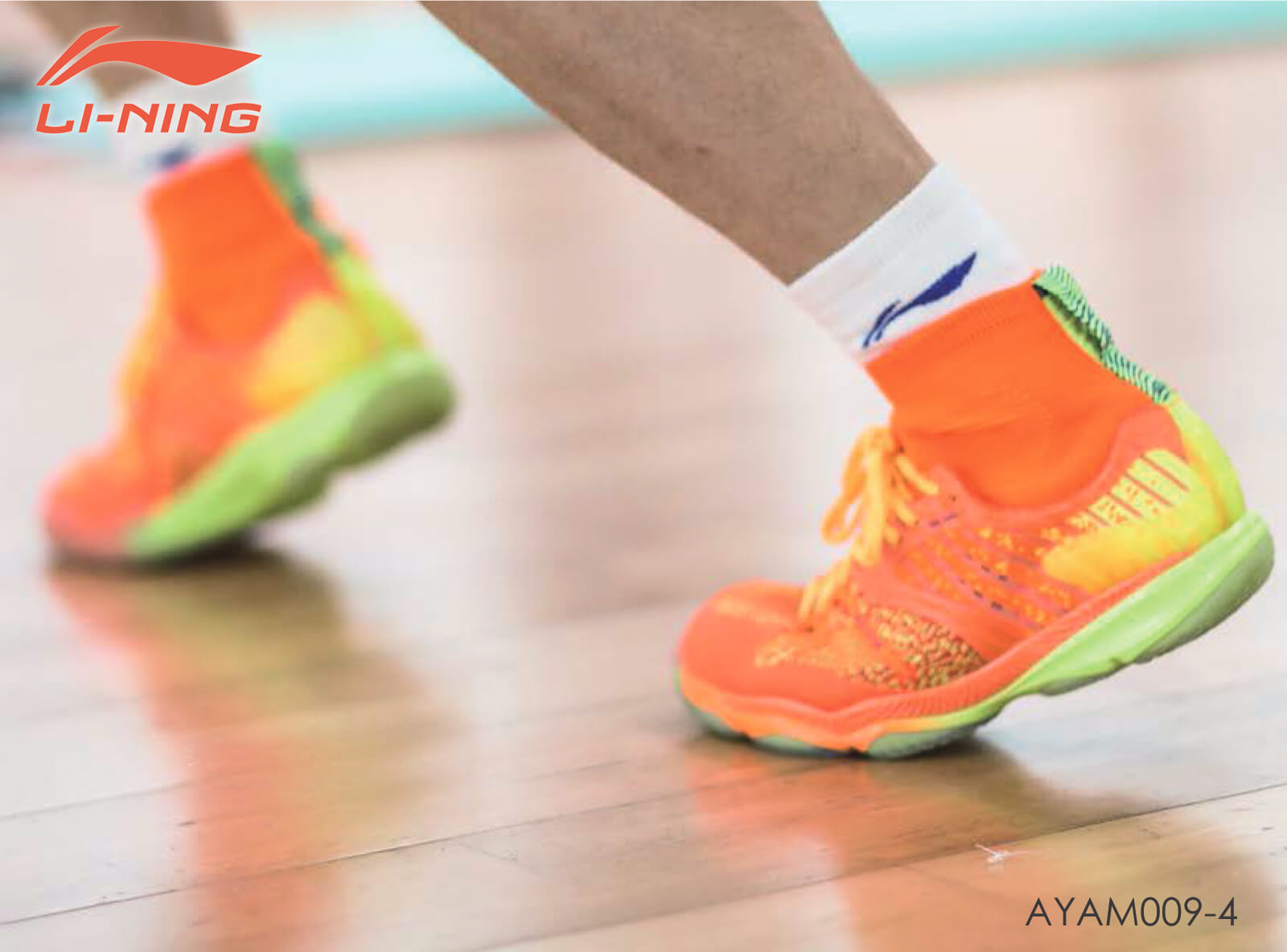 LI-NING AYAM009 ���η��Хɥߥ�ȥ󥷥塼��(���/���) 24-28.5cm �꡼�˥�����ܥХɥߥ�ȥ󶨲񿳺�����ʡ�