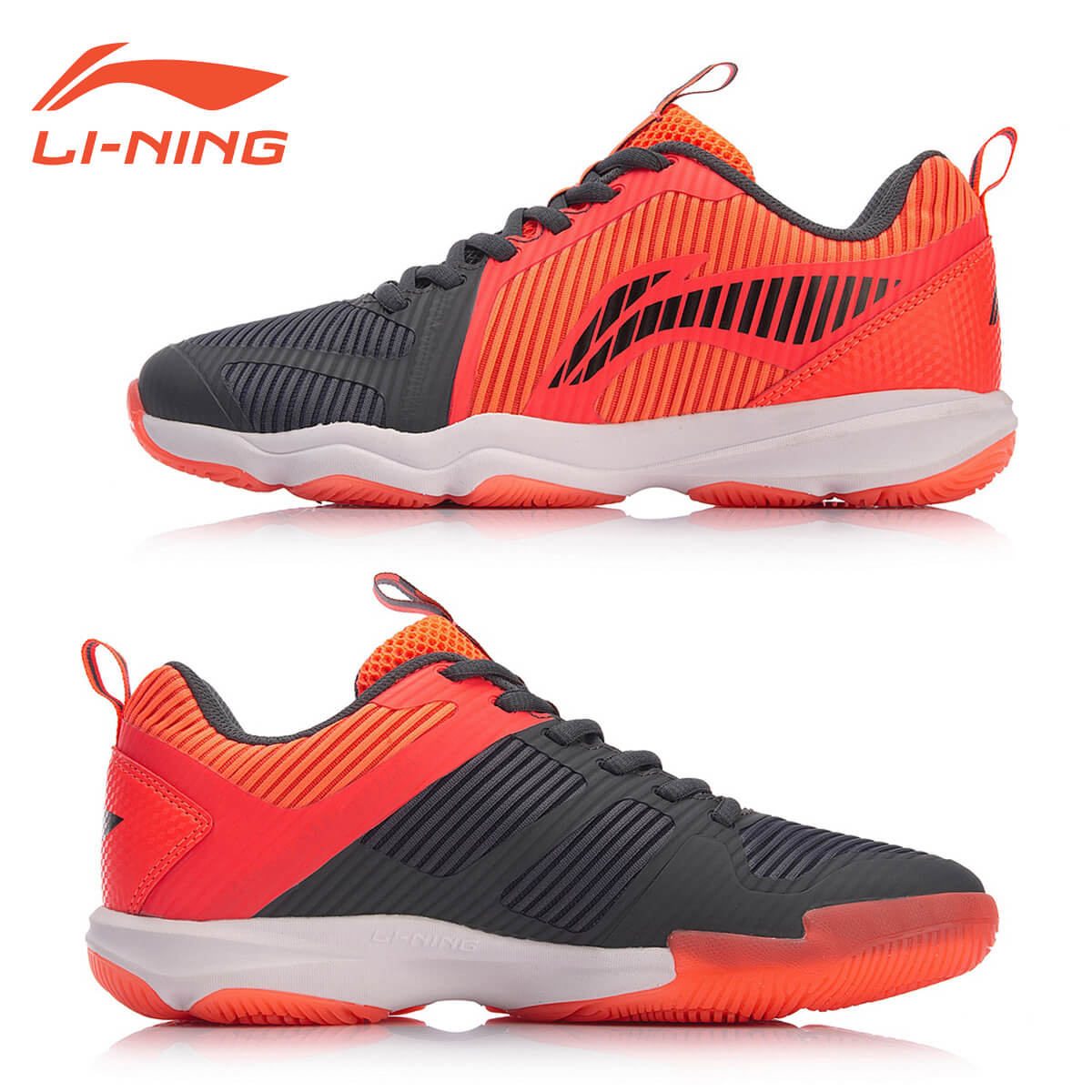 ラケットプロショップ SUNFASTのLI-NING AYTN062 バドミントンシューズ(レディース) 21.5-24.5cm リーニン【日本バドミントン協会審査合格品】｜アングル2
