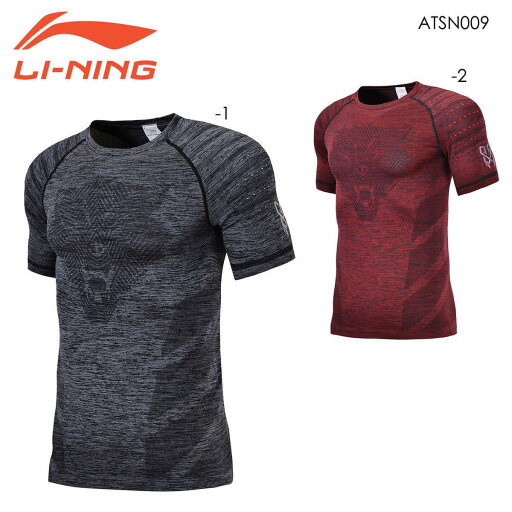 LI-NING ATSN009 トレーニングTシャツ(ユニ/メンズ) バドミントンウェア リーニン【メール便可】 LI-NING ATSN009 トレーニングTシャツ(ユニ/メンズ) バドミントンウェア リーニン【メール便可】
