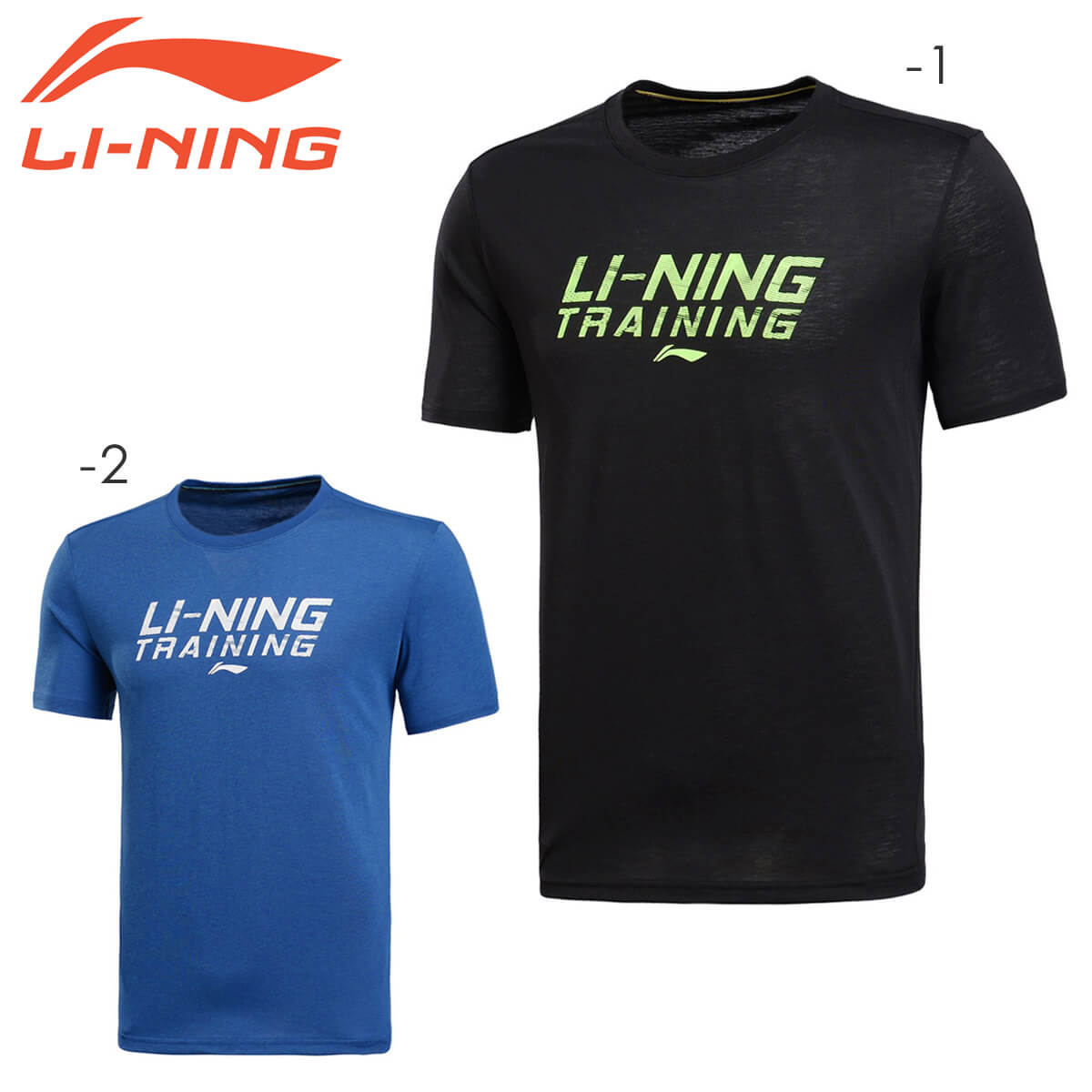 LI-NING AHSL285 トレーニングTシャツ(ユニ/メンズ) バドミントンウェア リーニン【メール便可】