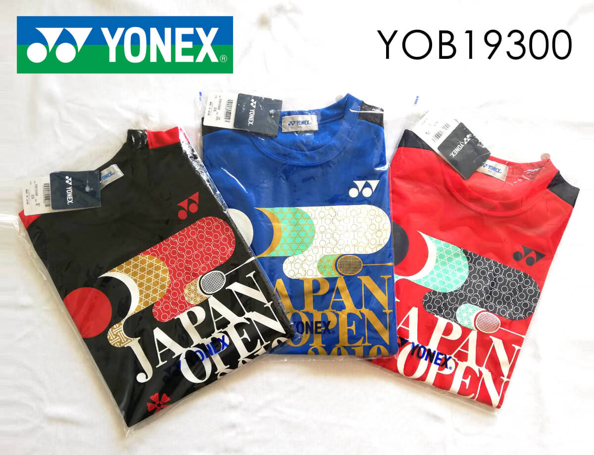 YONEX YOB19300 ユニ プラクティスTシャツ(ダイハツ・ヨネックス ジャパンオープン 2019) 大会記念Tシャツ ヨネックス【メール便可】