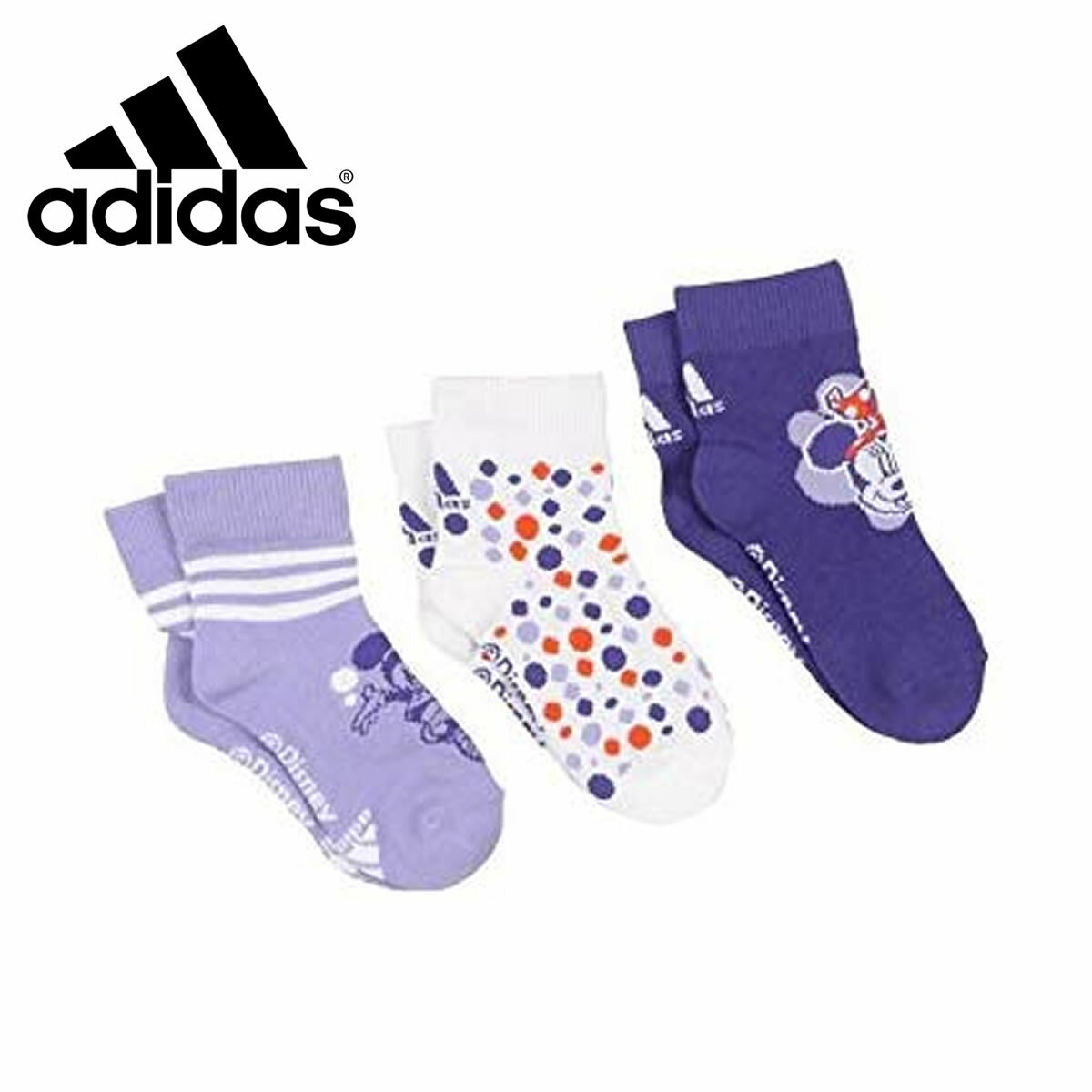 adidas DEZ86 ディズニーリトルキッズガールズ ソックス(キッズ/ジュニア) アディダス 【メール便可】