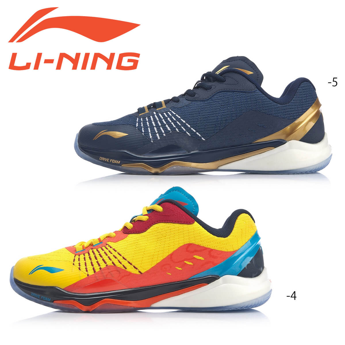 LI-NING AYAP013 バドミントンシューズ(24.0-28.5cm) リーニン【日本バドミントン協会審査合格品】