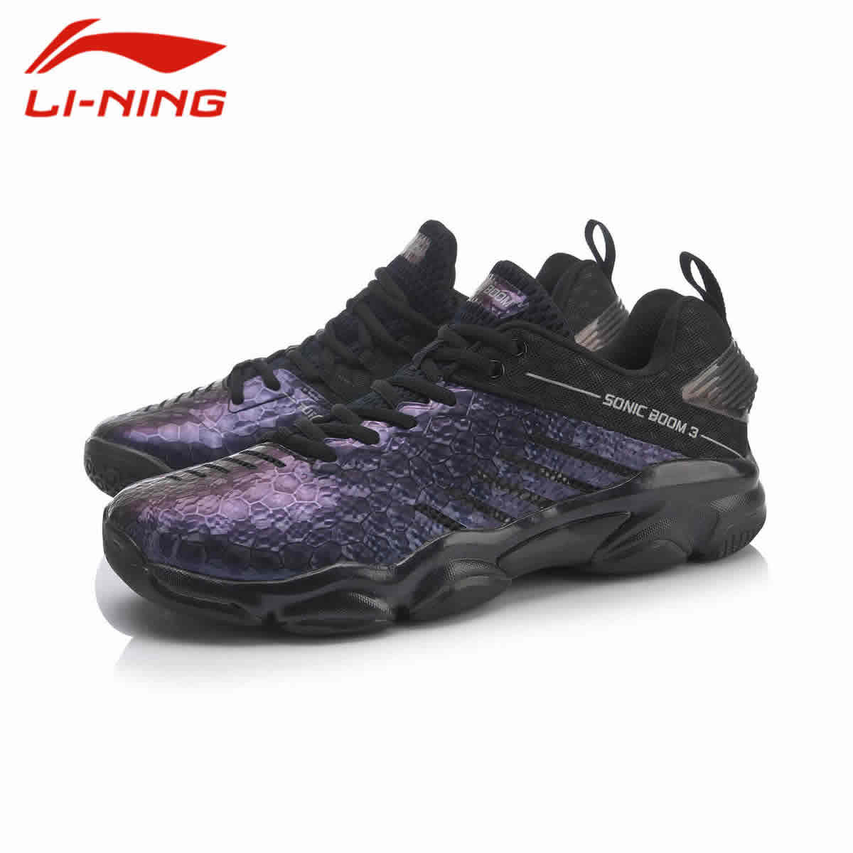 LI-NING AYZP009 SONIC BOOM 4.0 バドミントンシューズ(24.0-29.5cm) リーニン【日本バドミントン協会審査合格品】