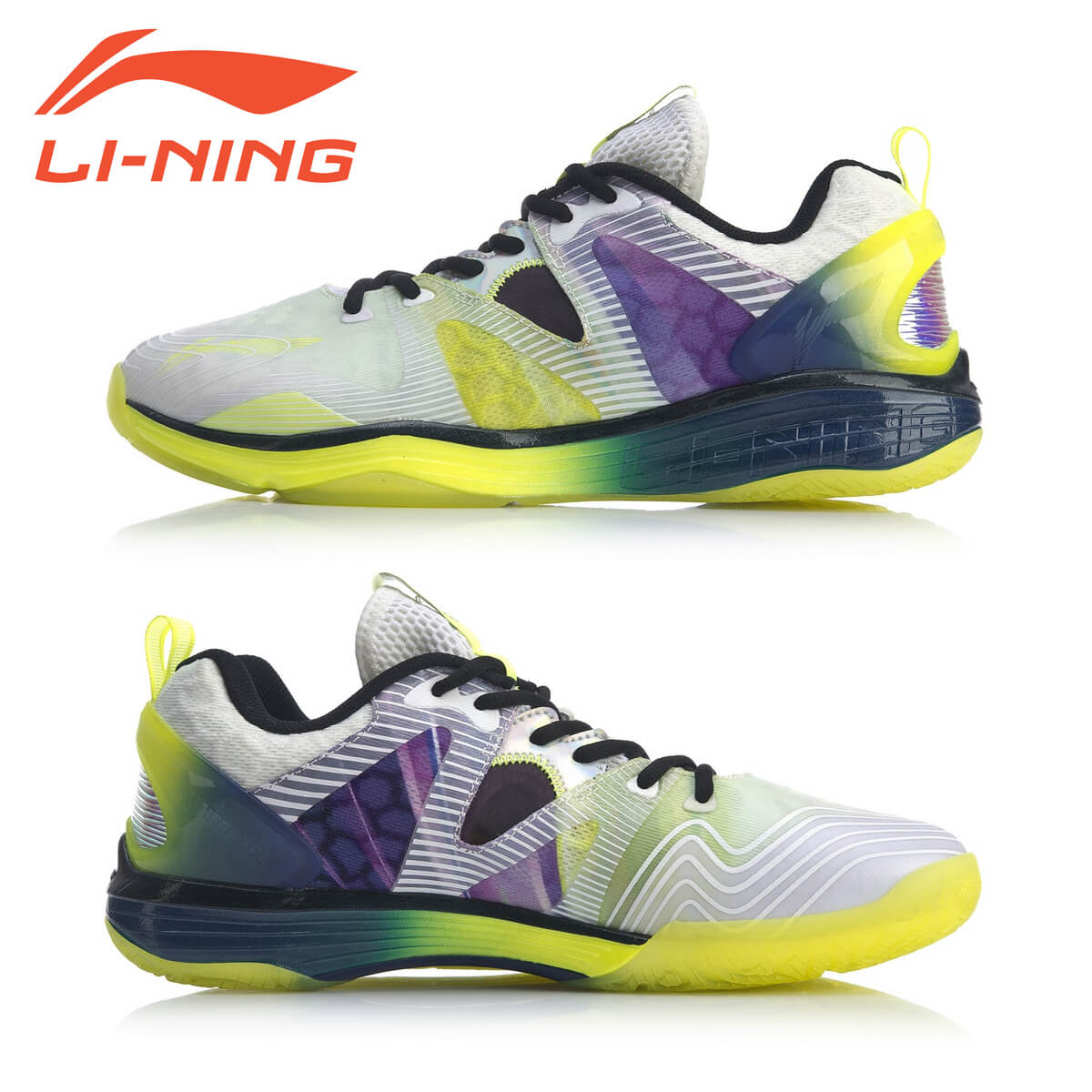 LI-NING AYAQ003 バドミントンシューズ (ユニ/メンズ) リーニン