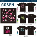 GOSEN CPT01 新シリーズ COSMIC BOY/コズミックボーイ 半袖Tシャツ(ジュニア/ユニ/メンズ) バドミントン テニスウェア ゴーセン 202...