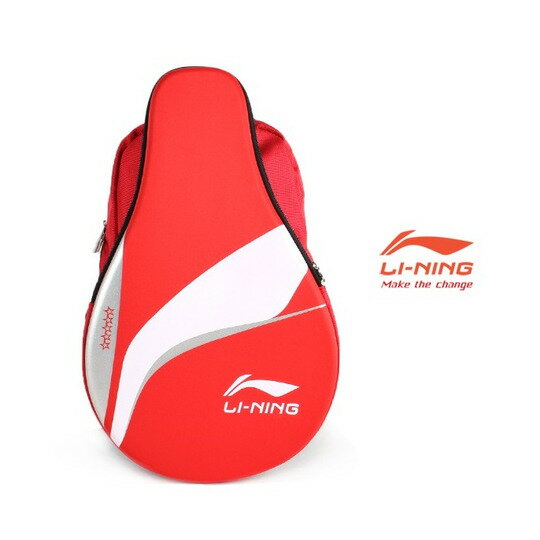 LI-NING ABSJ422-2 ラケットケース着脱できる2本入りバックバッグ 便利さ抜群 レッド リーニン