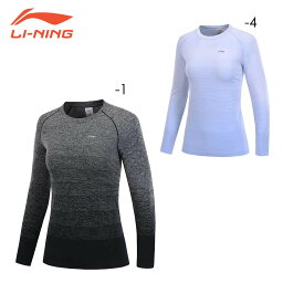 LI-NING ATLP032 ロングスリーブTシャツ バドミントンウェア(レディース) リーニン【メール便可】