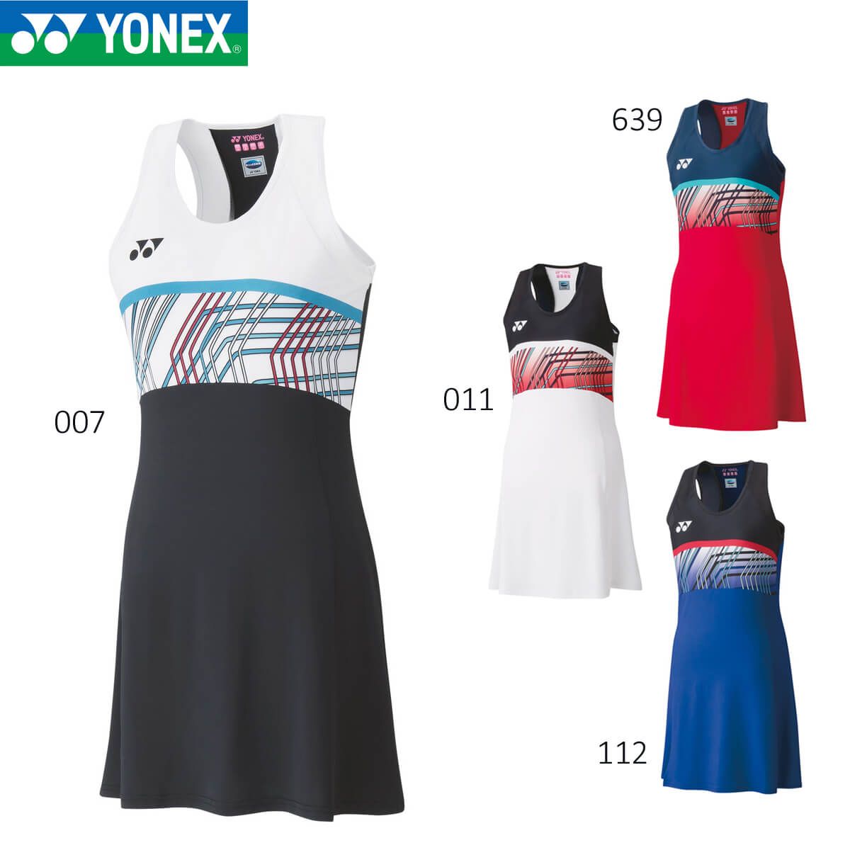 YONEX 20531Y ワンピース テニス・バドミントン ウェア(ウィメンズ) ヨネックス【メール便可】