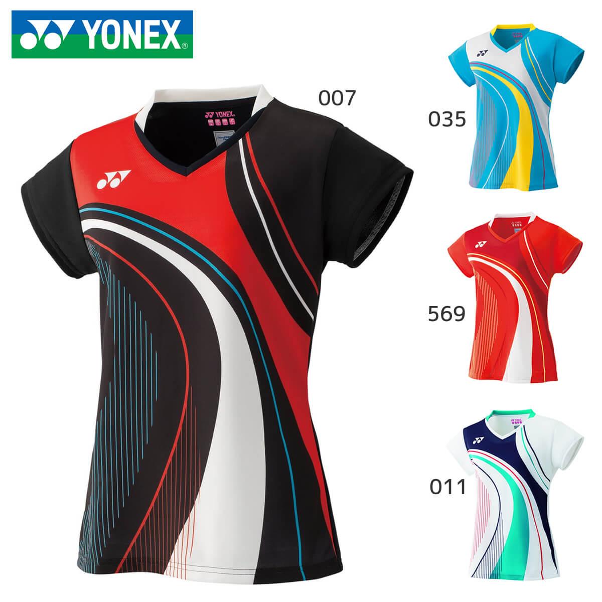 YONEX 20472 ウィメンズゲームシャツ ウェア(レディース) テニス・バドミントン ヨネックス【メール便可/日本バドミントン協会審査合格品】