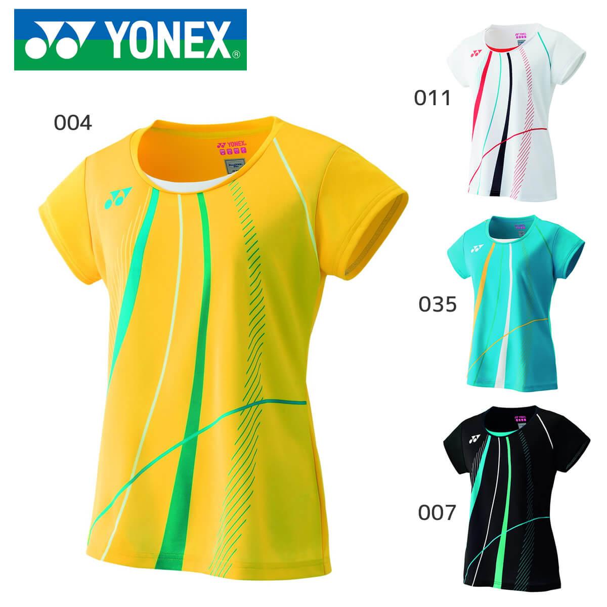 YONEX 20473 ウィメンズゲームシャツ ウェア(レディース) テニス・バドミントン ヨネックス【メール便可/日本バドミントン協会審査合格品】