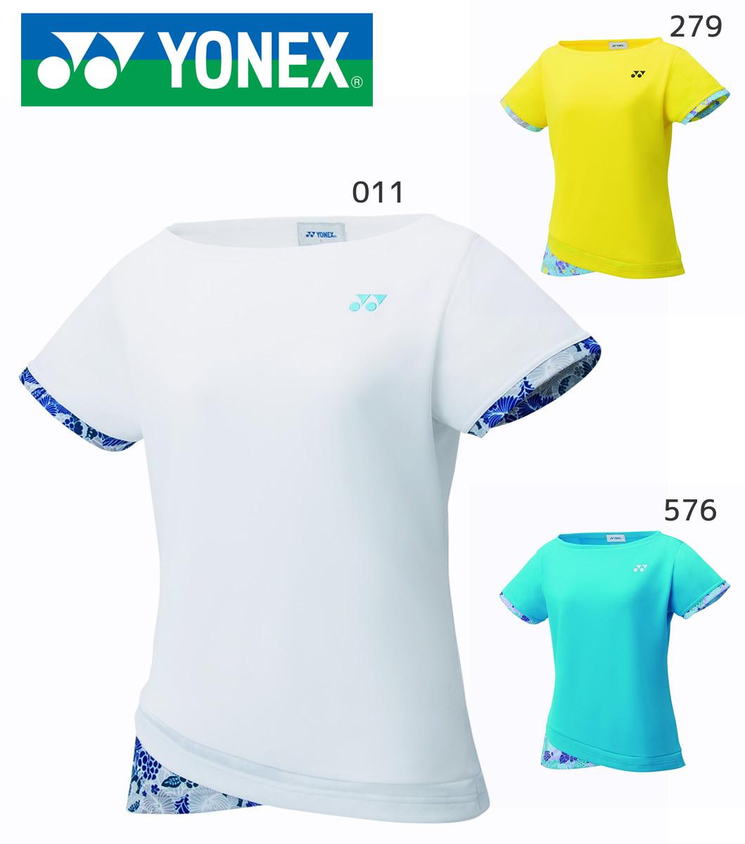 YONEX 20502J ジュニアゲームシャツ ウェア(ジュニア) テニス・バドミントン ヨネックス【メール便可/日本バドミントン協会審査合格品】