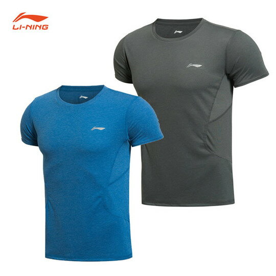 【大特価40%OFF】LI-NING ATSK085 トレーニングシャツ(ユニ) スリムタイプ リーニン【メール便可】