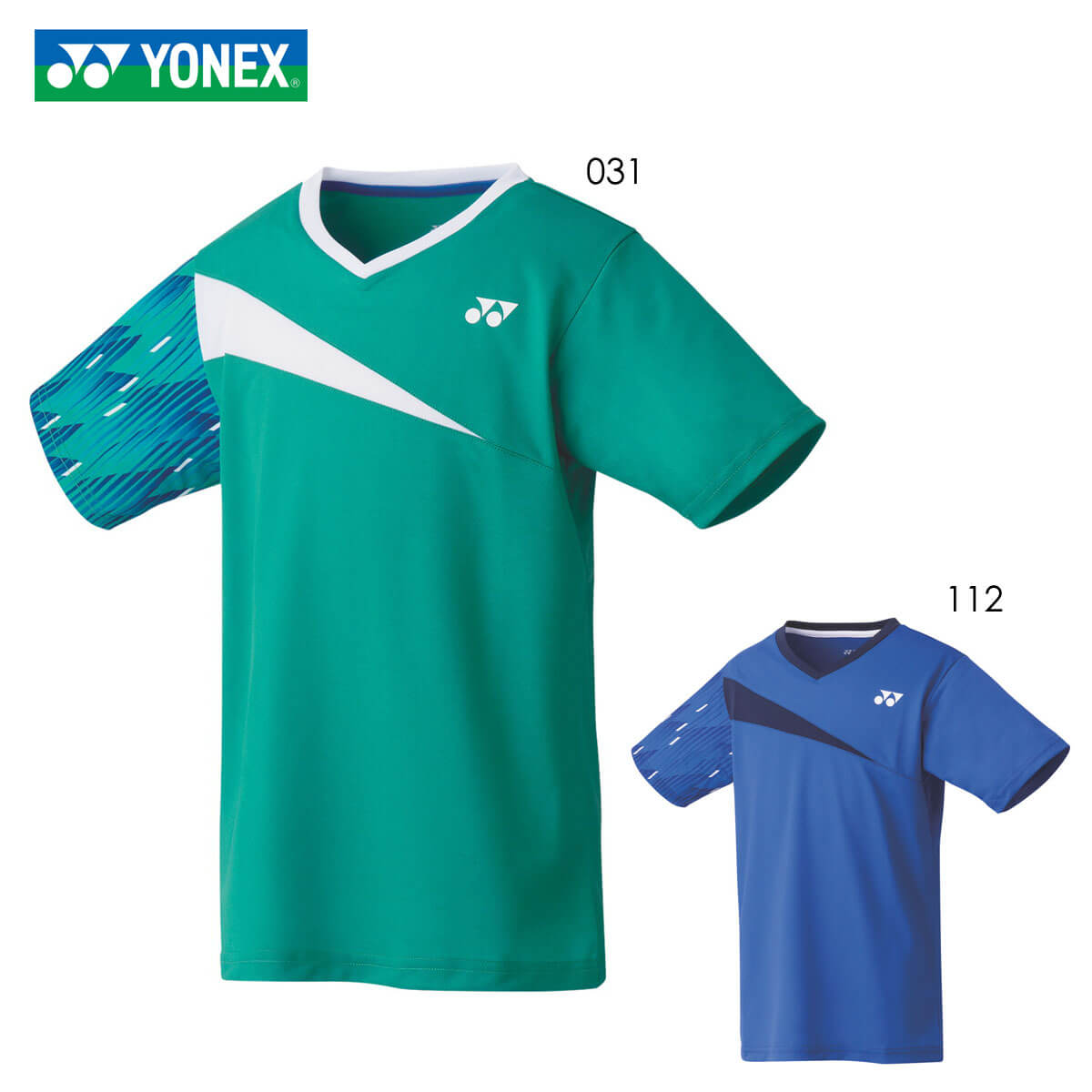 YONEX 10346J ジュニアゲームシャツ テニス・バドミントンウェア(ジュニア) ヨネックス【メール便可/日本バドミントン協会審査合格品】