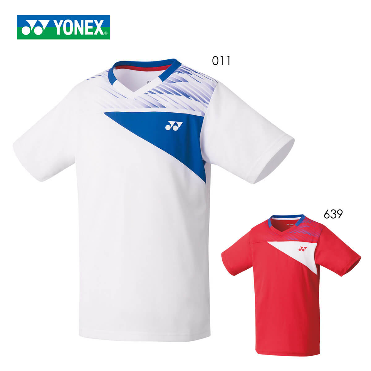 YONEX 10347J ジュニアゲームシャツ テニス・バドミントンウェア(ジュニア) ヨネックス【メール便可/日本バドミントン協会審査合格品】