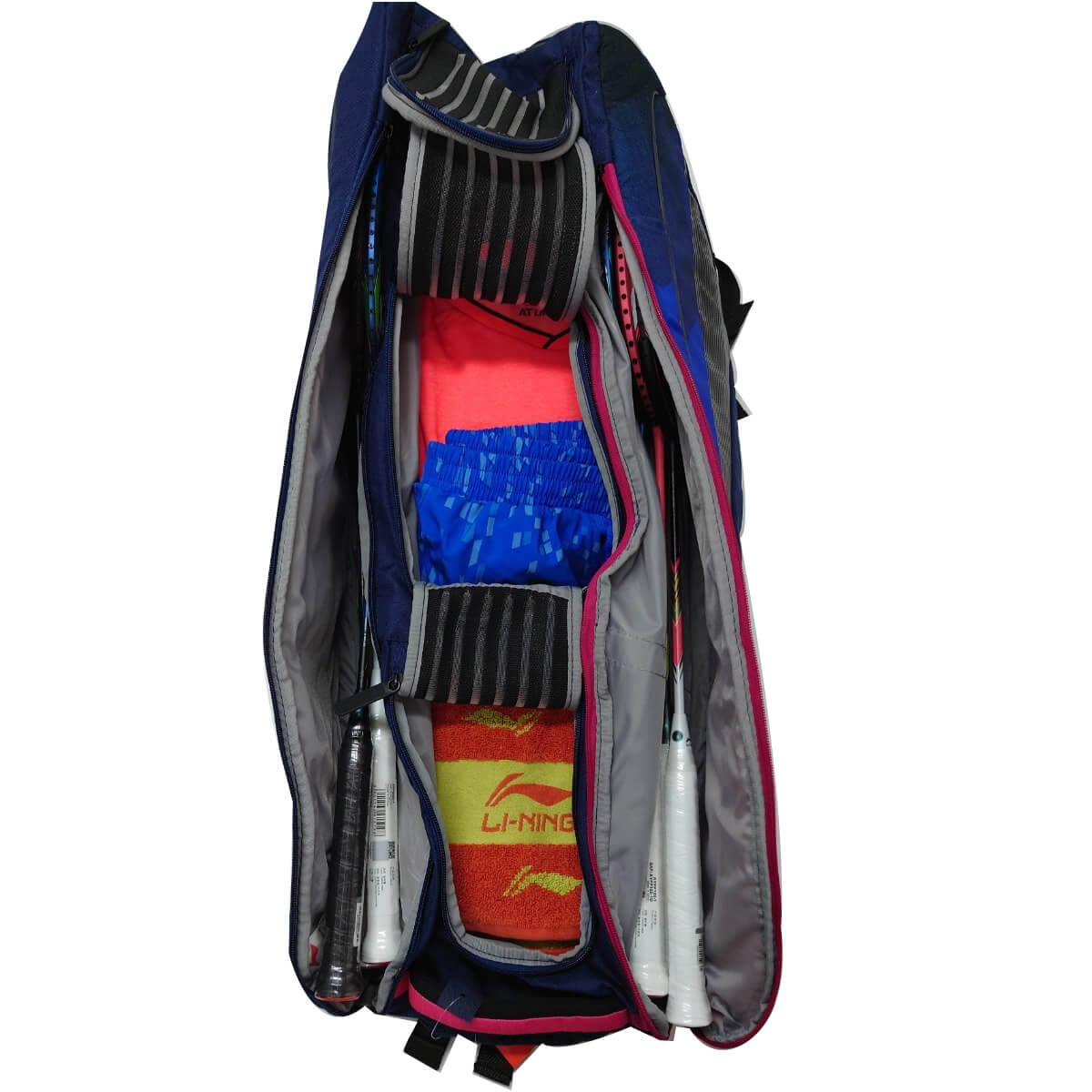 LI-NING ABJN058 ラケットバッグ(6本入) バックパック リュックタイプ バドミント...