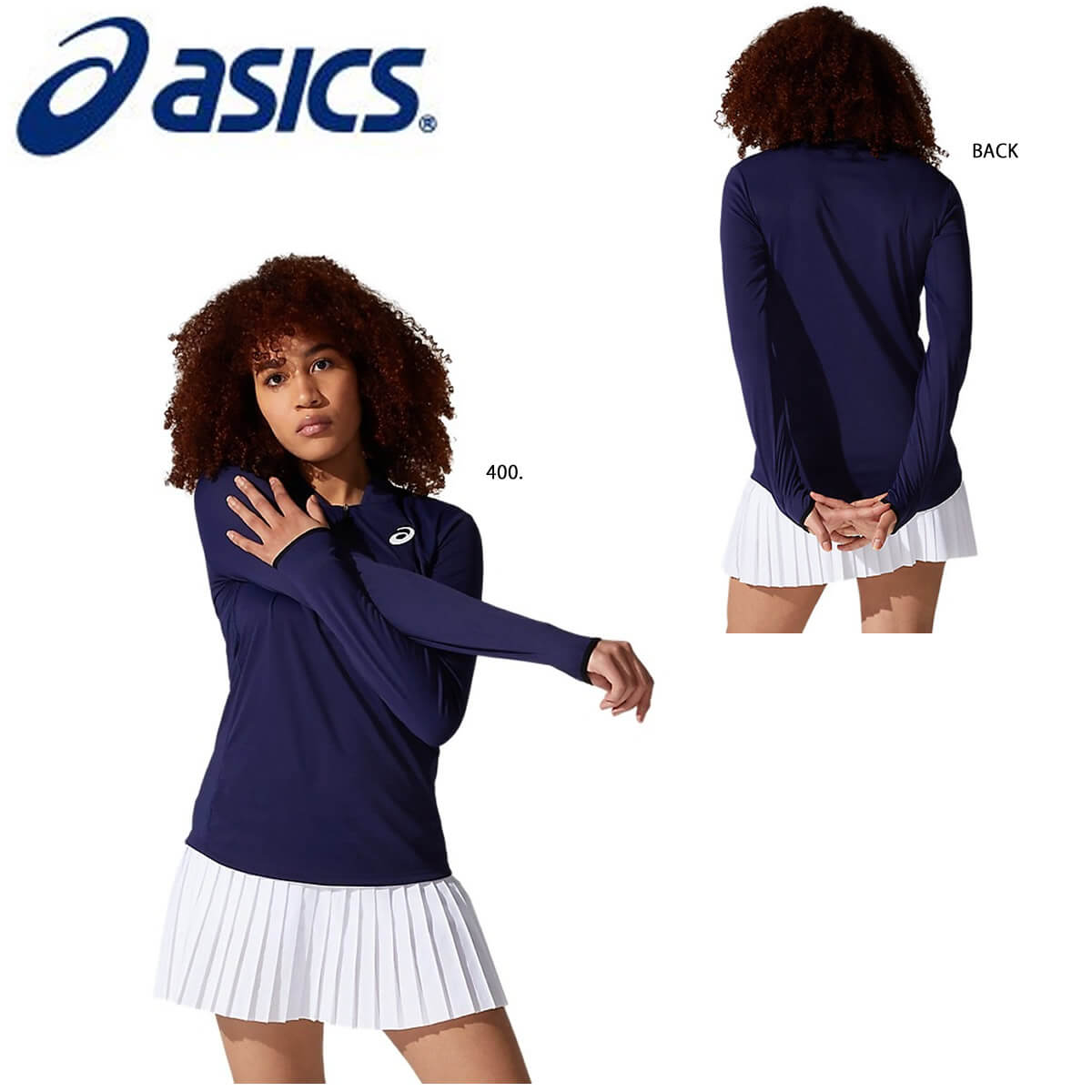 asics 2042A150 W’S ロングスリーブトップ レディース SA テニス アシックス 2021SS【メール便可/取り寄せ】