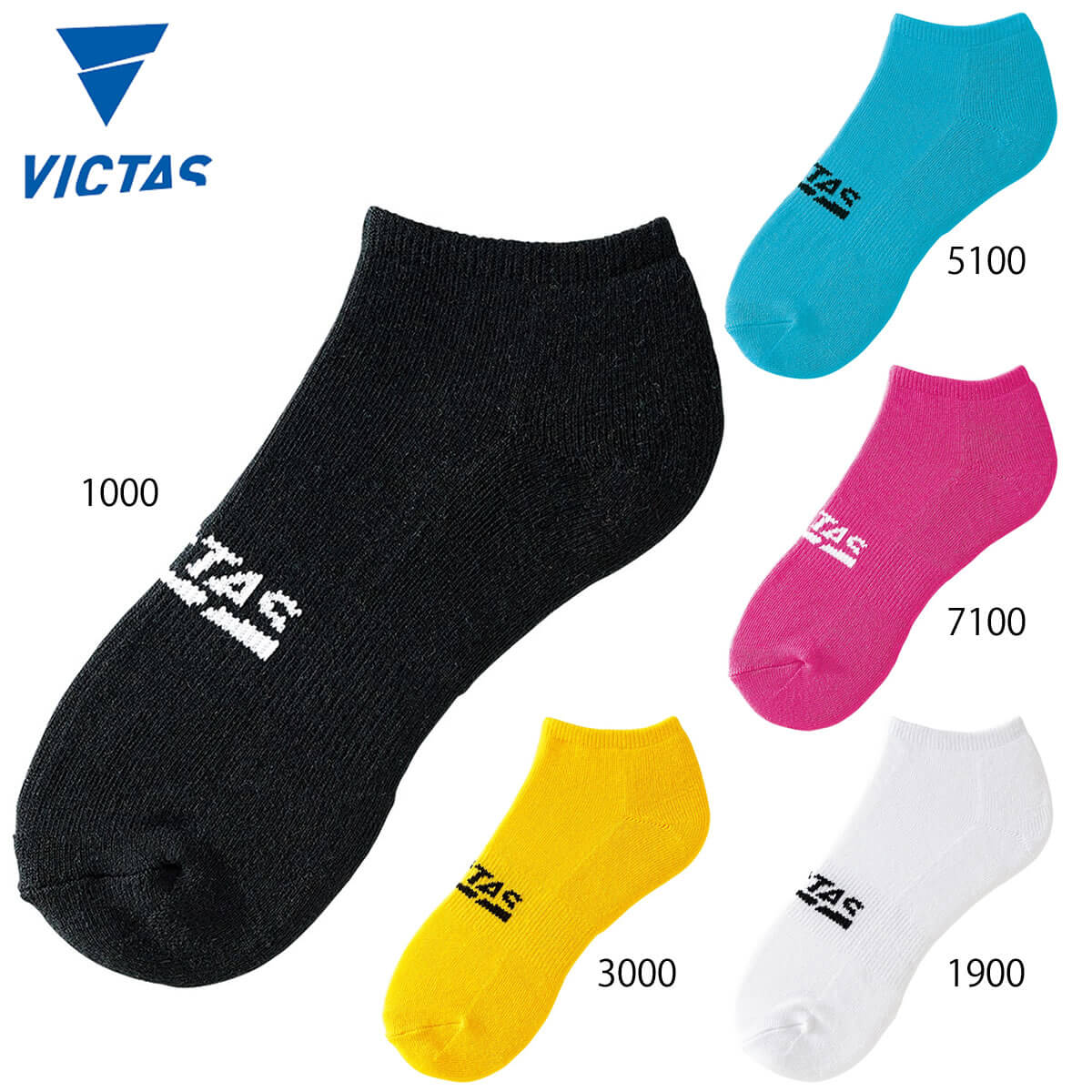 VICTAS 662101 INSTEP LOGO ANKLE SOCKS 卓球ソックス(メンズ/ユニ) ヴィクタス 2021春夏 【メール便可/ 取り寄せ】