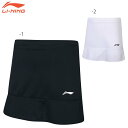 LI-NING ASKS144 ゲームスカート バドミントンウェア(レディース) リーニン【日本バドミントン協会審査合格品/メール便可】