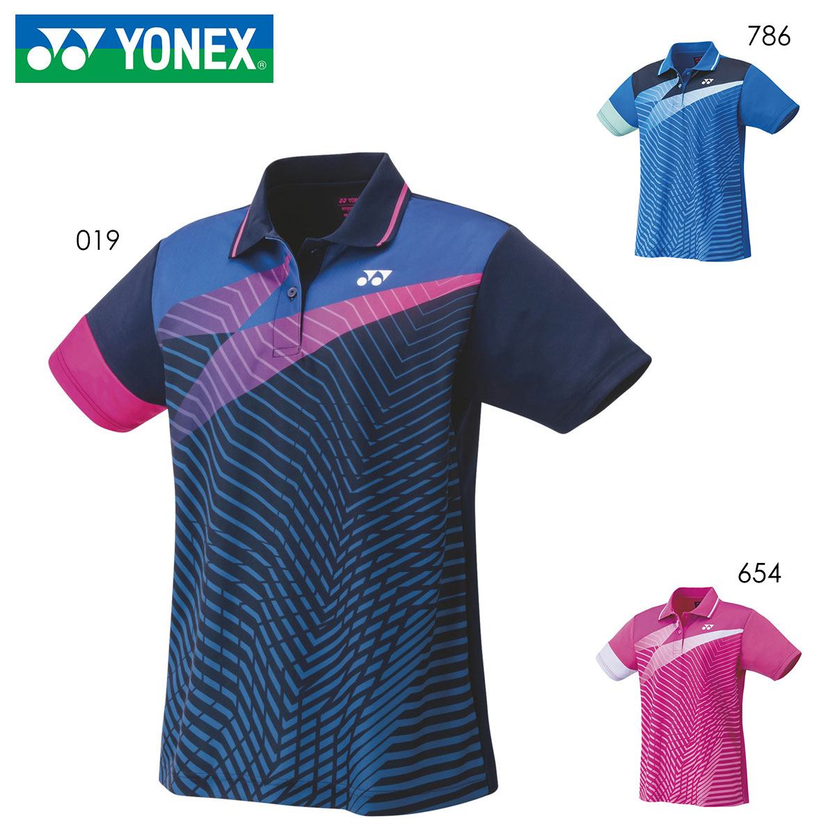 YONEX 20663 ゲームシャツ ウィメンズ ウェア(レディース) バドミントン・テニス ヨネックス【日本バドミントン協会審査合格品/メール便可】