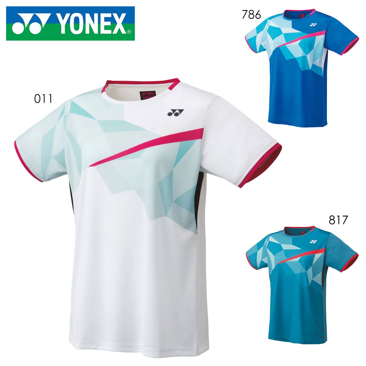 YONEX 20668 ゲームシャツ(レギュラー) ウィメンズ ウェア(レディース) バドミントン・テニス ヨネックス【日本バドミントン協会審査合格品/メール便可】