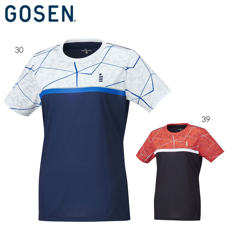GOSEN T2215 ゲームシャツ(レディース) アパレル ウェア テニス・バドミントン ゴーセン 2022SS【取り寄せ】
