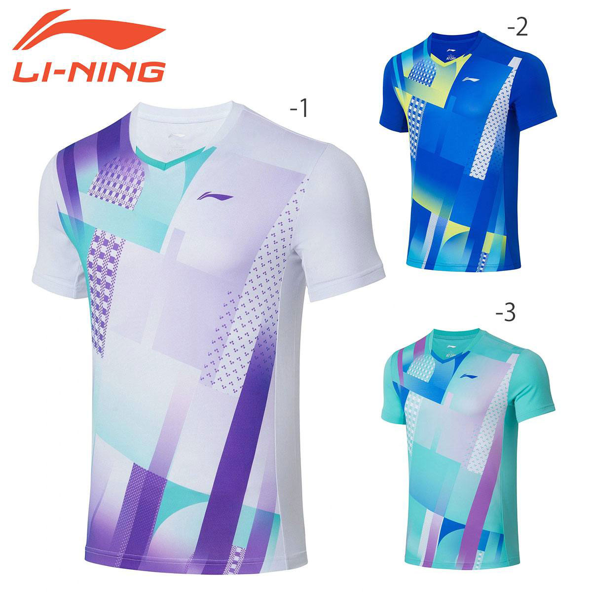 LI-NING AAYS063 ゲームシャツ バドミントンウェア(ユニ/メンズ) リーニン【メール便可/日本バドミントン協会審査合格品】